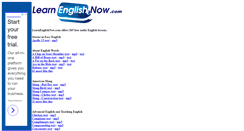 Desktop Screenshot of learnenglishnow.com